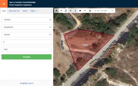 İST BAŞAKŞEHİR ŞAMLAR KANAL İSTANBULA NAZIR SATILIK 358 M² ARSA